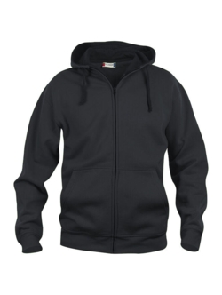 021034 Zip Hoodie Herre med logo og Vgf på ryg