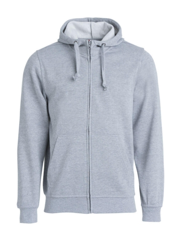 021034 Zip Hoodie Herre med logo og Vgf på ryg