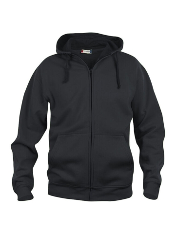021034 Zip Hoodie Herre med logo og Vgf på ryg