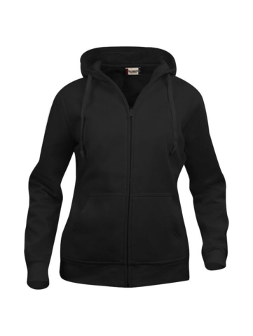 021035 Zip Hoodie Dame med logo og Vgf på ryg