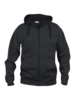 021034 Zip Hoodie Herre med logo og Vgf på ryg