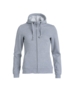 021035 Zip Hoodie Dame med logo og Vgf på ryg