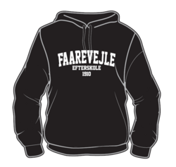 Hoodie med logo, Unisex (Flere farver)