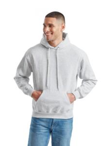 Fruit of the Loom Hoodie Grå (uden navn & logo)