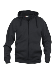 021034 Zip Hoodie Herre med logo og Vgf på ryg